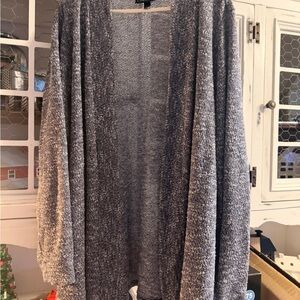 Lane Bryant Heathered Gray Women's Cardigan